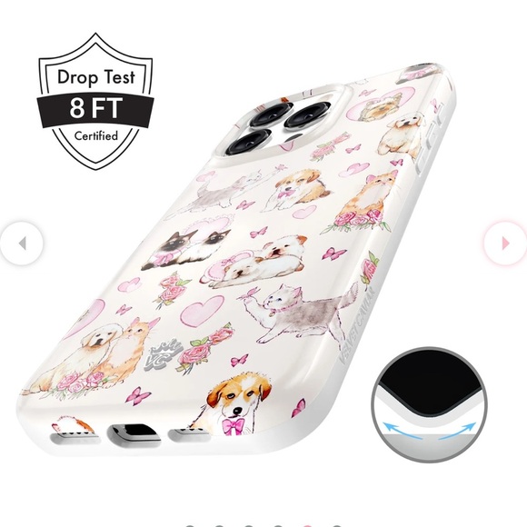 Velvet Caviar Puppies and Kittens iPhone 14 ProMax case - Picture 6 of 9